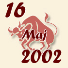 Bik, 16 Maj 2002.