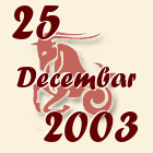 Jarac, 25 Decembar 2003.