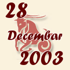 Jarac, 28 Decembar 2003.