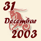 Jarac, 31 Decembar 2003.