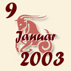 Jarac, 9 Januar 2003.