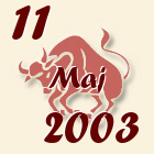Bik, 11 Maj 2003.