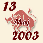 Bik, 13 Maj 2003.