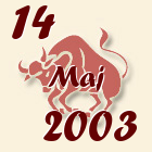 Bik, 14 Maj 2003.