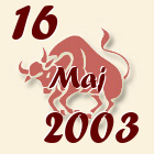 Bik, 16 Maj 2003.