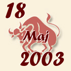 Bik, 18 Maj 2003.