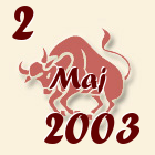 Bik, 2 Maj 2003.