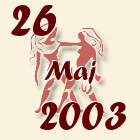 Blizanci, 26 Maj 2003.