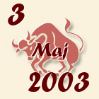 Bik, 3 Maj 2003.