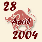 Bik, 28 April 2004.