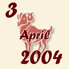 Ovan, 3 April 2004.