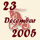 Jarac, 23 Decembar 2005.