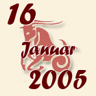 Jarac, 16 Januar 2005.