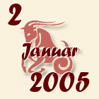 Jarac, 2 Januar 2005.