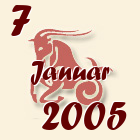 Jarac, 7 Januar 2005.
