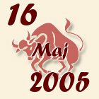 Bik, 16 Maj 2005.