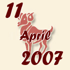 Ovan, 11 April 2007.