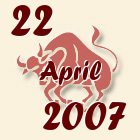 Bik, 22 April 2007.