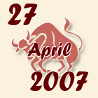 Bik, 27 April 2007.