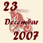 Jarac, 23 Decembar 2007.