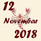 Škorpija, 12 Novembar 2018.