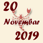 Škorpija, 20 Novembar 2019.
