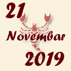 Škorpija, 21 Novembar 2019.