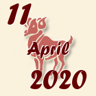 Ovan, 11 April 2020.