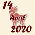 Ovan, 14 April 2020.