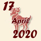 Ovan, 17 April 2020.