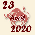 Bik, 23 April 2020.