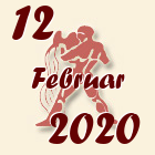 Vodolija, 12 Februar 2020.
