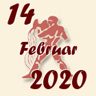 Vodolija, 14 Februar 2020.
