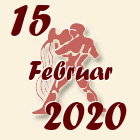 Vodolija, 15 Februar 2020.