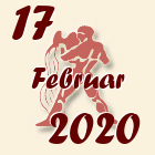 Vodolija, 17 Februar 2020.