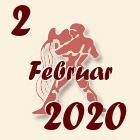 Vodolija, 2 Februar 2020.