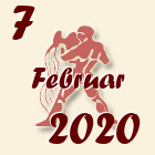 Vodolija, 7 Februar 2020.