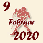 Vodolija, 9 Februar 2020.