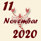 Škorpija, 11 Novembar 2020.