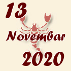 Škorpija, 13 Novembar 2020.