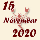 Škorpija, 15 Novembar 2020.