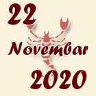 Škorpija, 22 Novembar 2020.