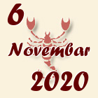 Škorpija, 6 Novembar 2020.