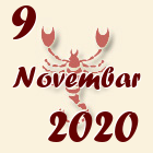 Škorpija, 9 Novembar 2020.