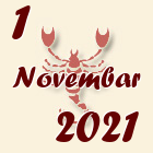 Škorpija, 1 Novembar 2021.