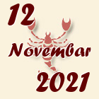 Škorpija, 12 Novembar 2021.