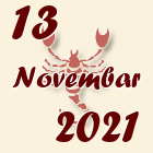 Škorpija, 13 Novembar 2021.