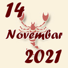 Škorpija, 14 Novembar 2021.