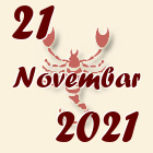 Škorpija, 21 Novembar 2021.