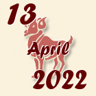 Ovan, 13 April 2022.